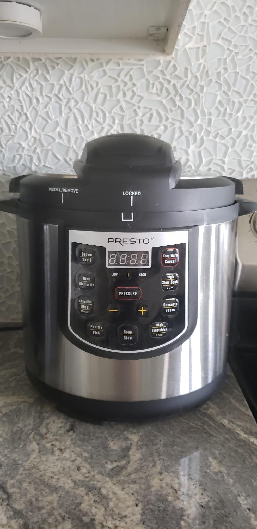 Presto 02141 6-Quart Electric Pressure Cooker customer photo 2