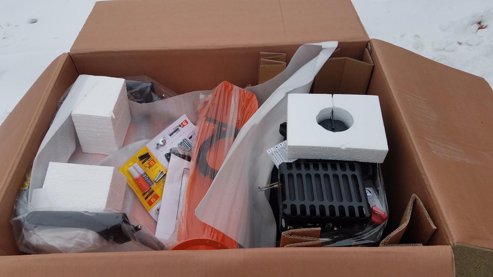 YARDMAX YB6270 24 in. 212cc Two-Stage Self-propelled Gas Snow Blower with Push-Button Electric Start customer photo 1
