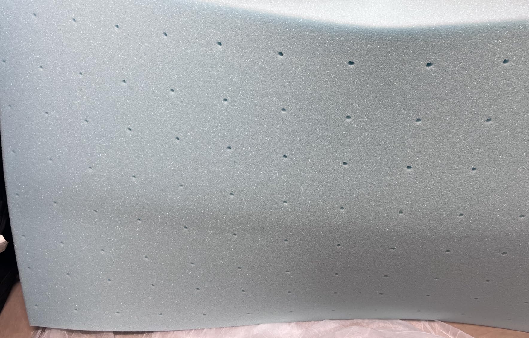 Lucid 4 Inch Memory Foam Mattress Topper, Queen Size – Cooling Gel Bed Topper – Preassure-Relieving Ultra Plush Feel – Ventilated Breathable Design – CertiPur Certified - Dorm Room Essentials customer photo 2