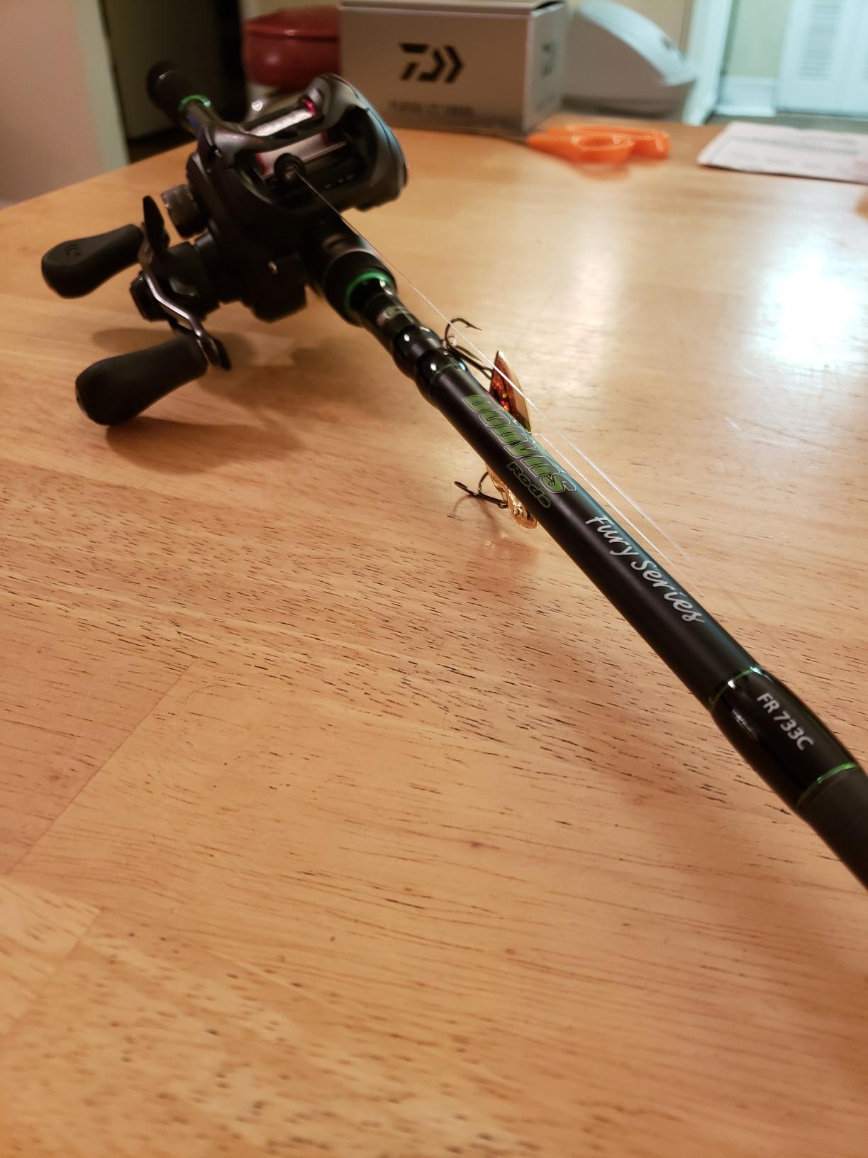 Daiwa Fuego CT Low Profile Baitcasting Reel – Aluminum CT Frame, Air Rotation System & Magforce Braking, Left/Right Hand Options customer photo 2