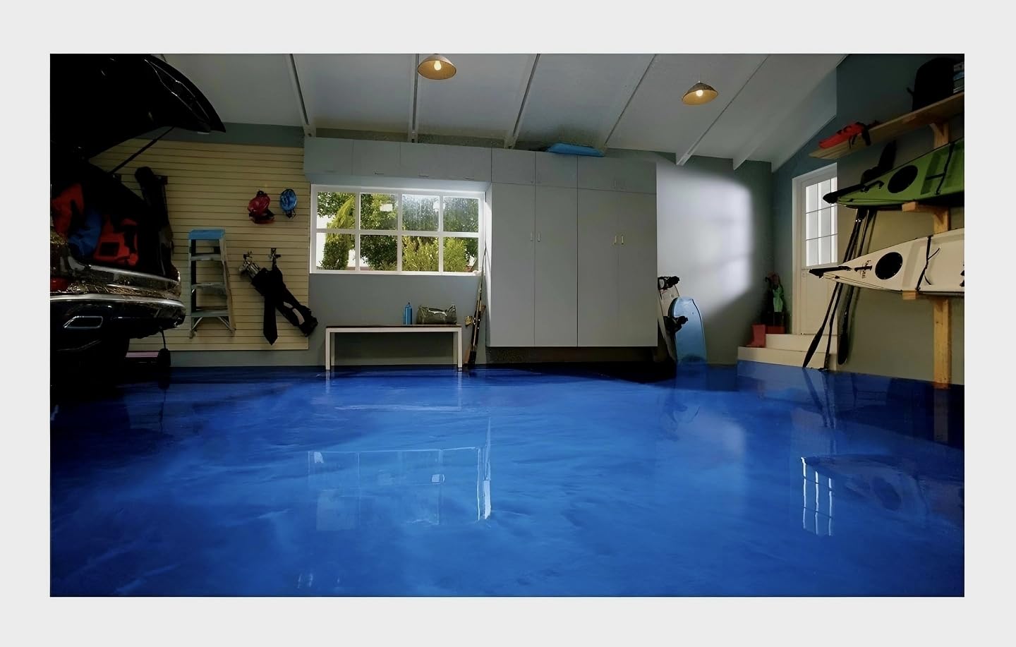 RockSolid Metallic Garage Floor Coating, Copper customer photo 1