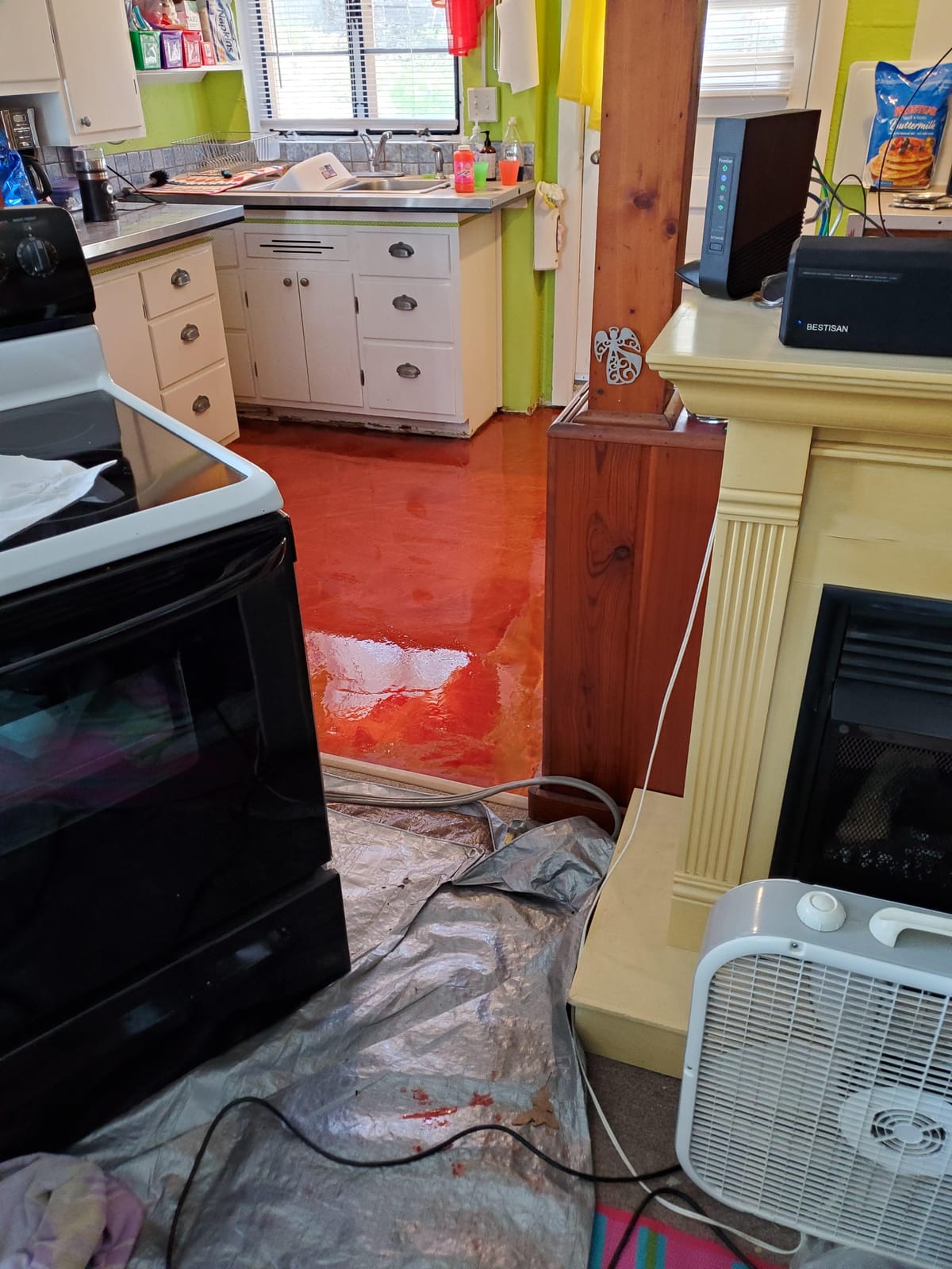 RockSolid Metallic Garage Floor Coating, Copper customer photo 2