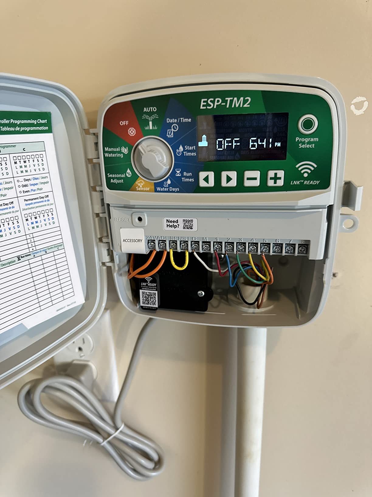Rain Bird ESP-TM2 8 Station WiFi Ready Indoor/Outdoor Controller | TM2-8 customer photo 2