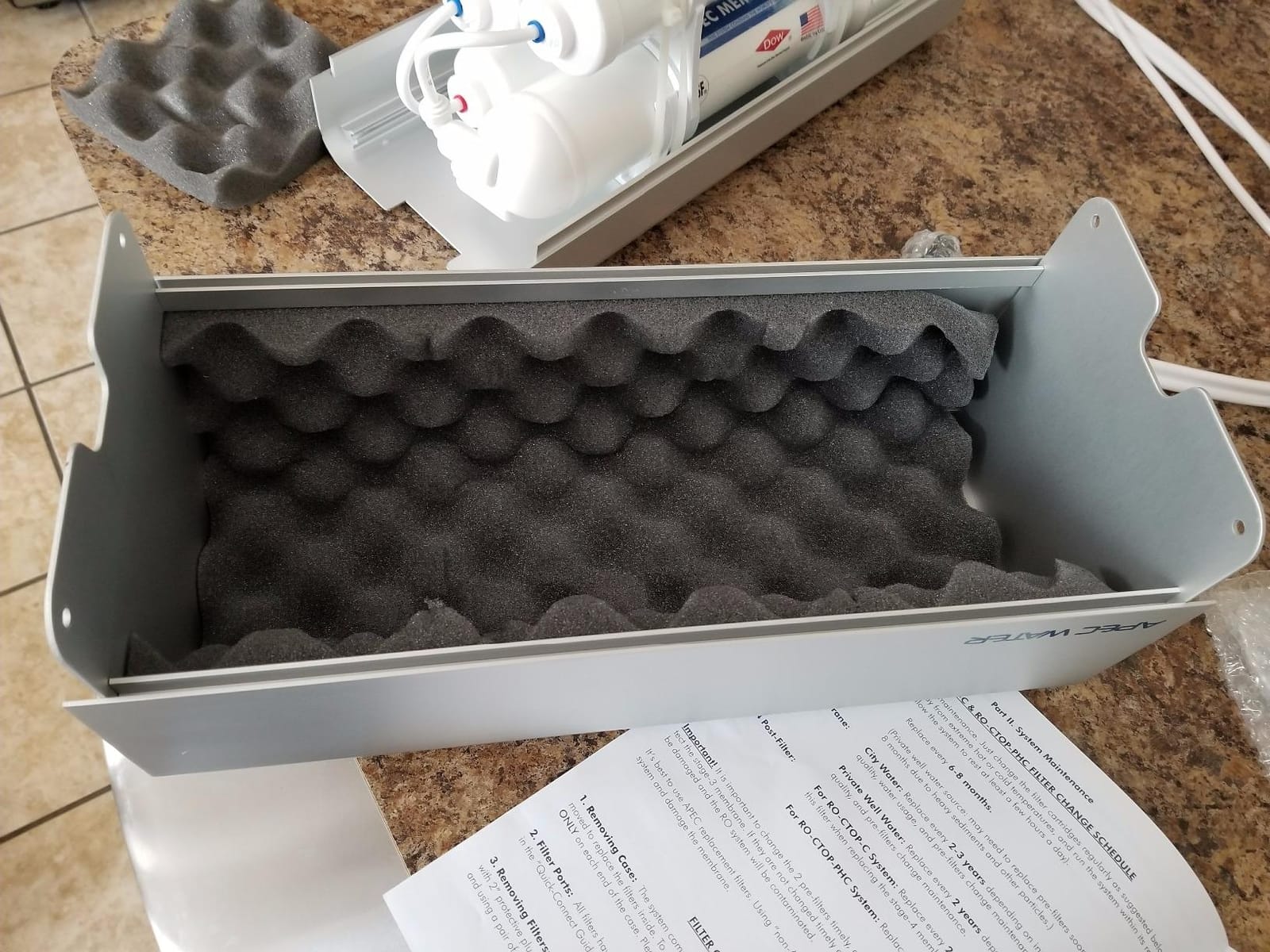 APEC Water RO-CTOP-C Countertop Reverse Osmosis Water Filter System customer photo 2