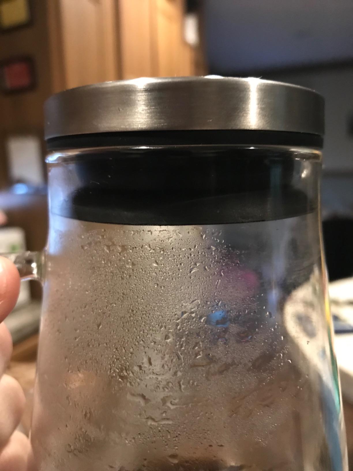 OVALWARE Airtight Cold Brew Coffee Maker with Tea Infuser & Spout 1.5L/51oz customer photo 2