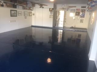 RockSolid Pearlescent Floor Coating Kit, Smoky Blue customer photo 1