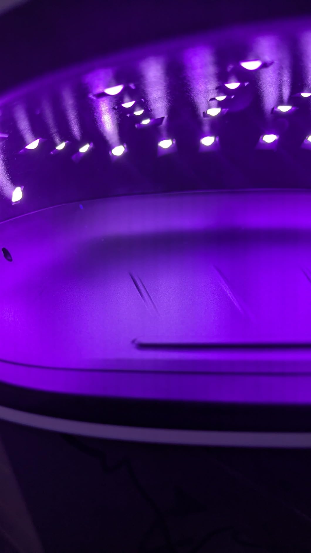 SUNUV UV LED Nail Lamp, UV Light for Nails, LCD Display, 36 LEDs SUN4 Black customer photo 2
