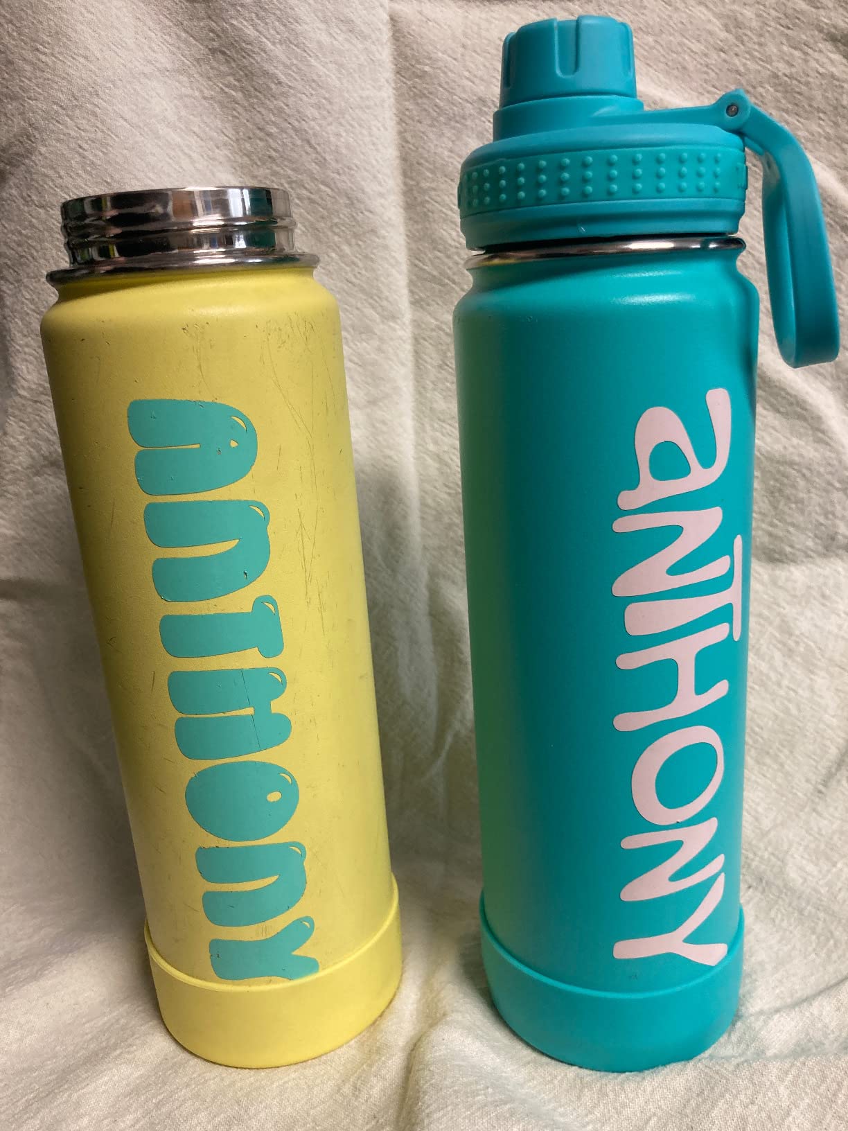 Takeya Actives Stainless Steel Water Bottle, Insulated Spout Lid, Keeps Drinks Cold 24 Hrs, Leakproof, Durable, Dishwasher Safe, Ideal for Gym, Travel, Fits Most Cup Holders, 24 oz/Arctic customer photo 2