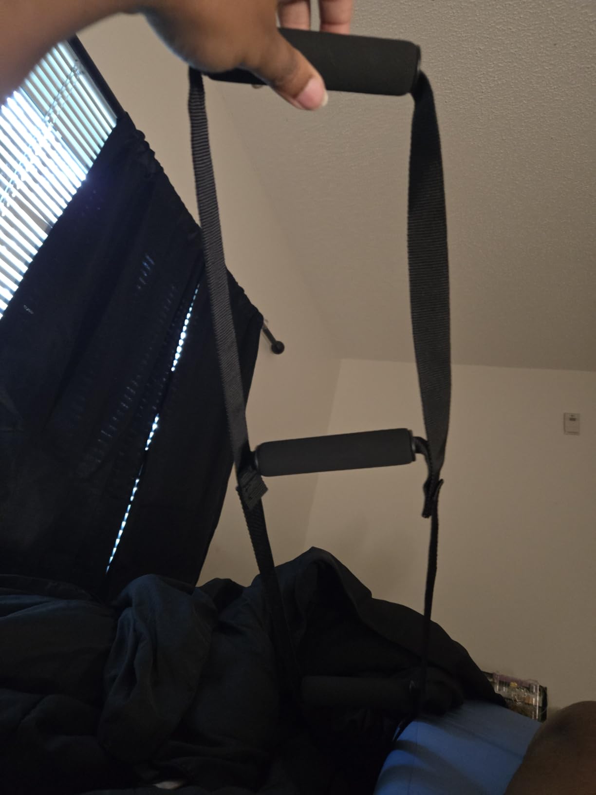 Vive Bed Ladder Assist - Pull Up Assist Device with Handle Strap - Rope customer photo 1