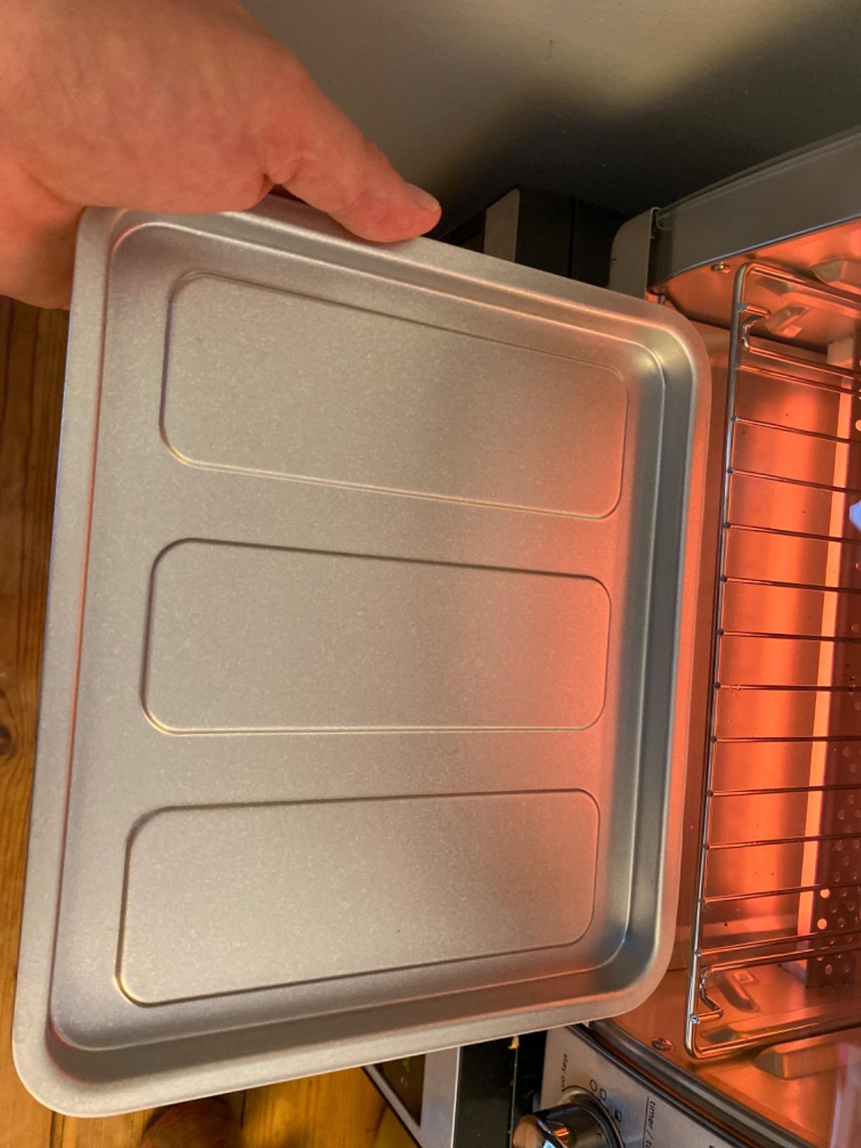 BLACK+DECKER 4-Slice Toaster Oven with Natural Convection, Stainless Steel, TO1760SS (TO1760SST-1) customer photo 2