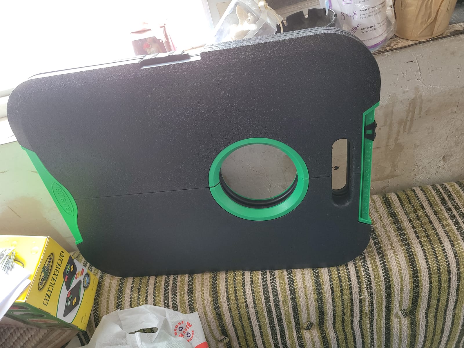 EastPoint Cornhole Set, 2 Targets, 8 Bean Bags, LED Lights, Outdoor Games customer photo 2