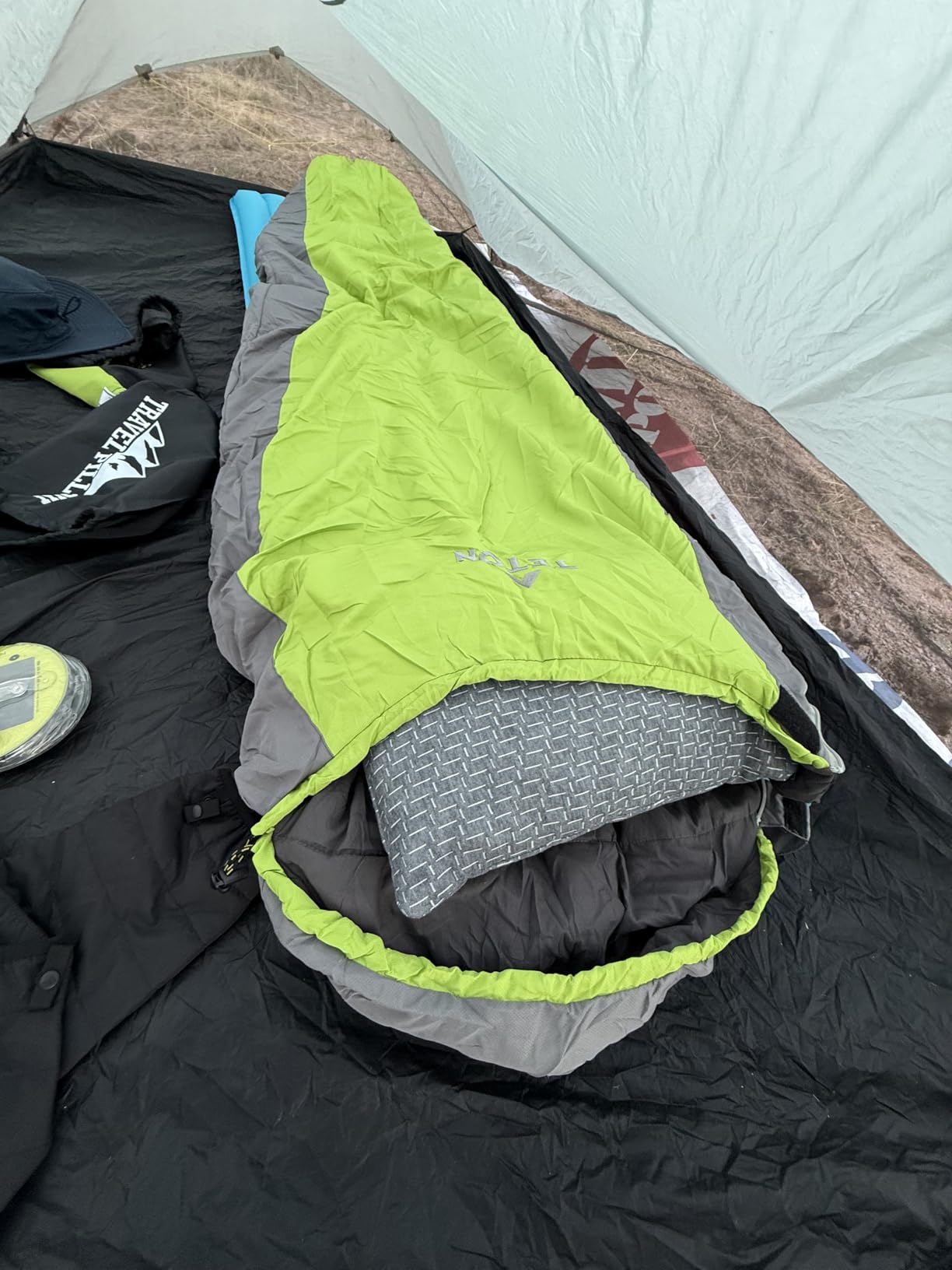 Teton 20F and 5F Degree Sleeping Bag; Lightweight, Warm Weather Mummy Sleeping Bags for Adults and Kids, Camping, Backpacking, Hiking customer photo 1
