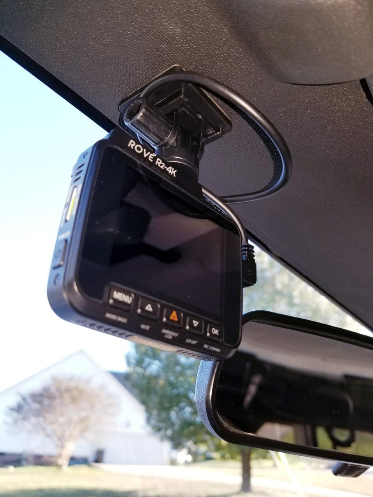 ROVE R2-4K Dash Cam, 4K UHD 2160P Car Camera, 8MP Sensor, WiFi 6 and GPS customer photo 2