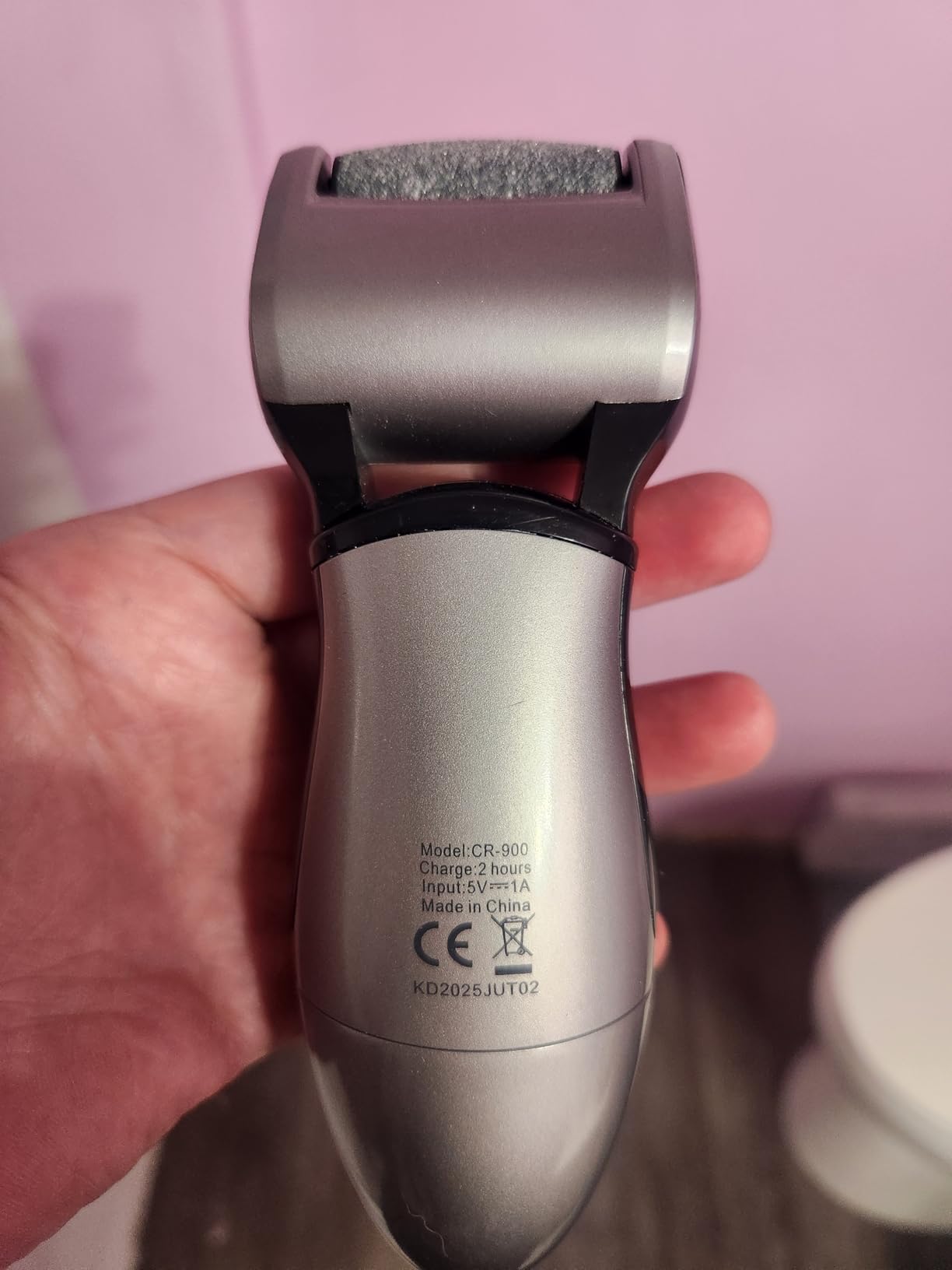 Own Harmony Electric Foot Callus Remover - Rechargeable Pedicure File Tool customer photo 1