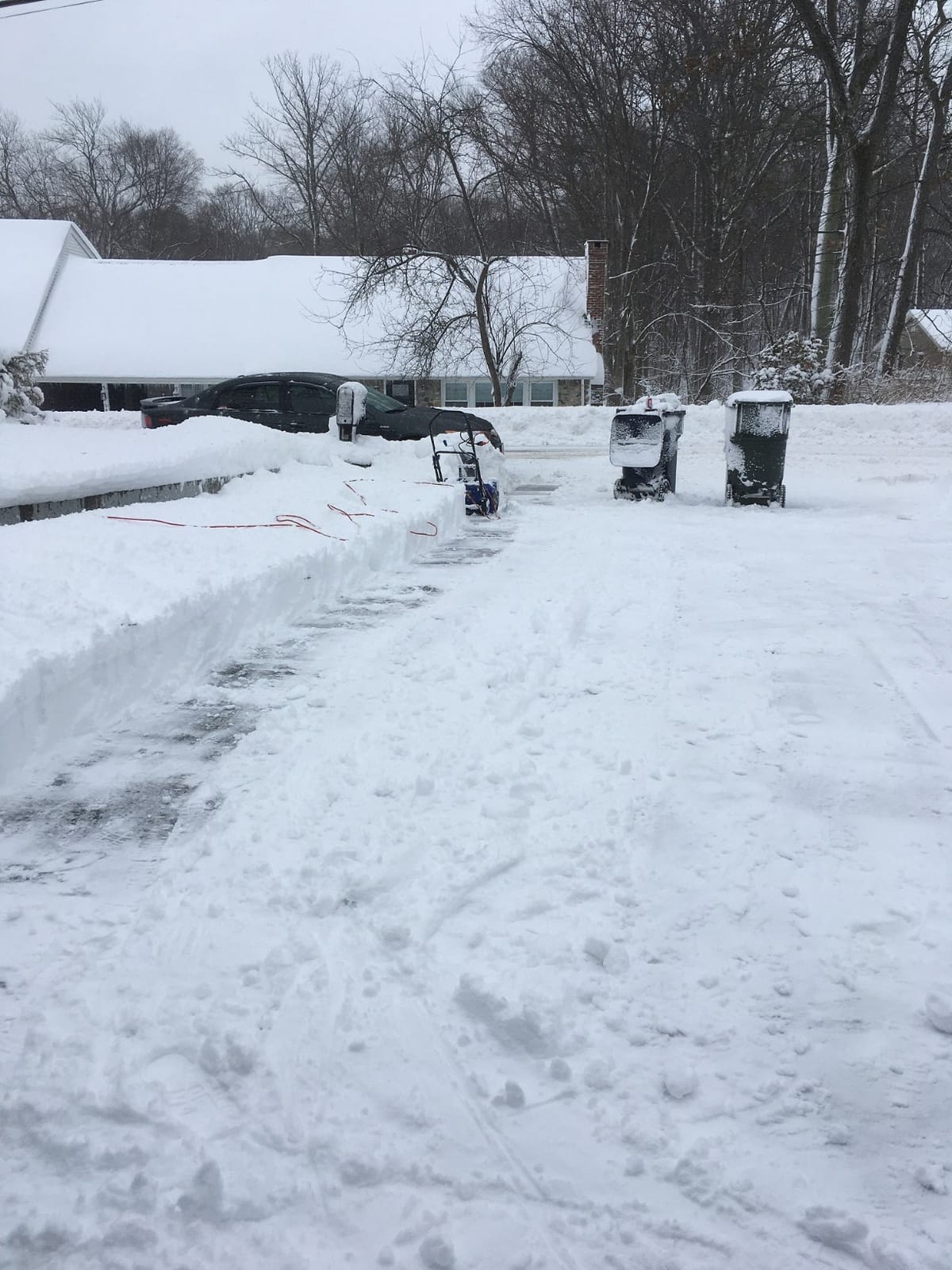 Snow Joe Corded Electric Snow Blower, 22 Clearing Path, Dual LEDs, SJ627E customer photo 2