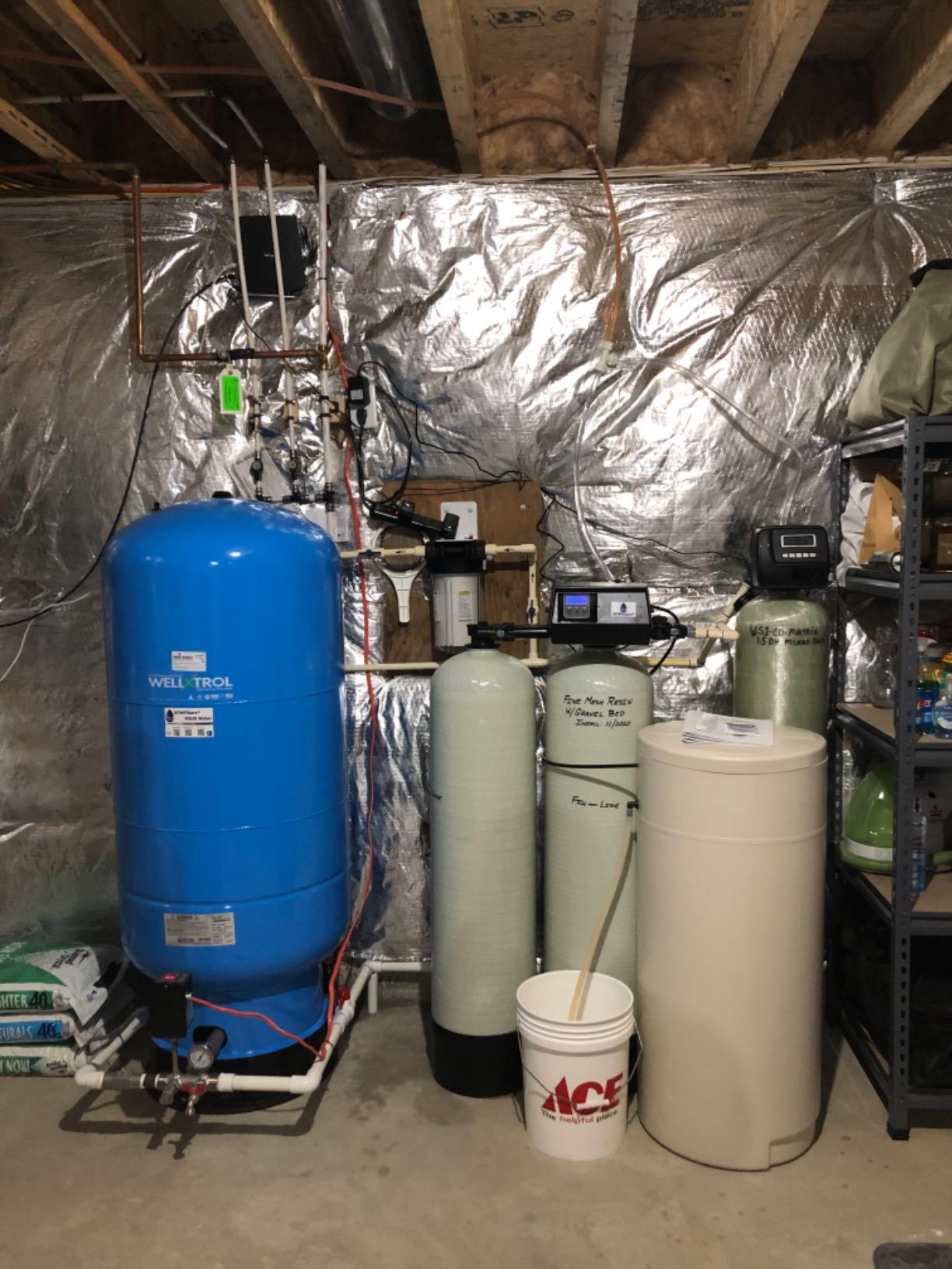 AFW Filters Built 64k Digital Dual Tank Alternating IRON PRO Water Softener with Fleck 9100SXT (3/4