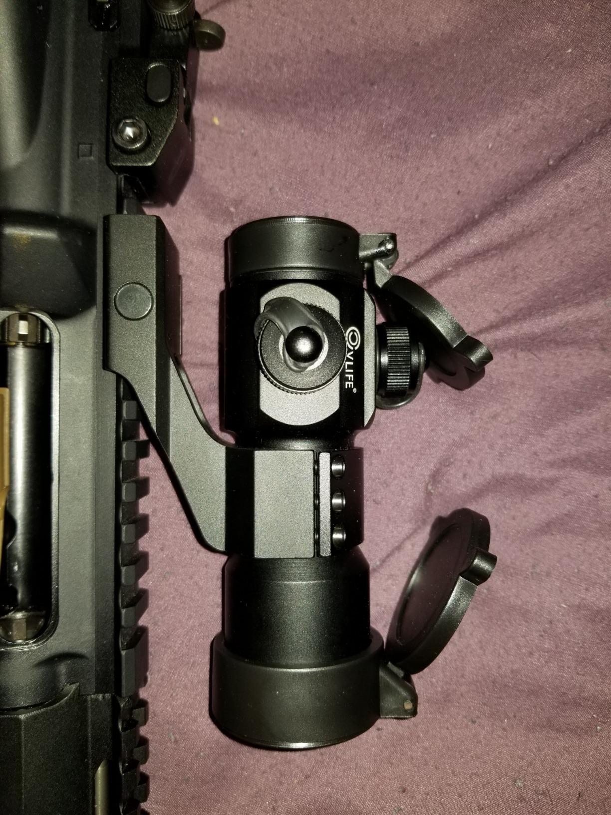 CVLIFE 4MOA Red/Green Dot Reflex Sight, 20mm Cantilever Mount customer photo 1