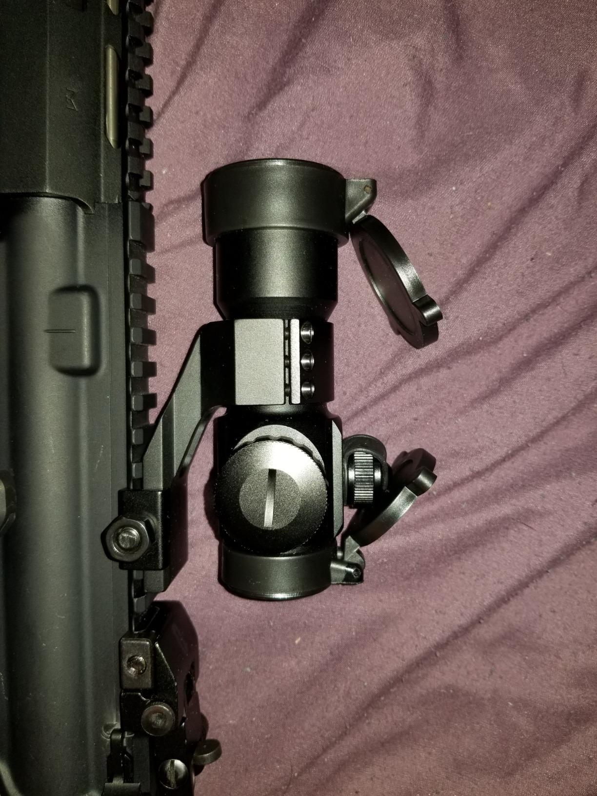 CVLIFE 4MOA Red/Green Dot Reflex Sight, 20mm Cantilever Mount customer photo 2