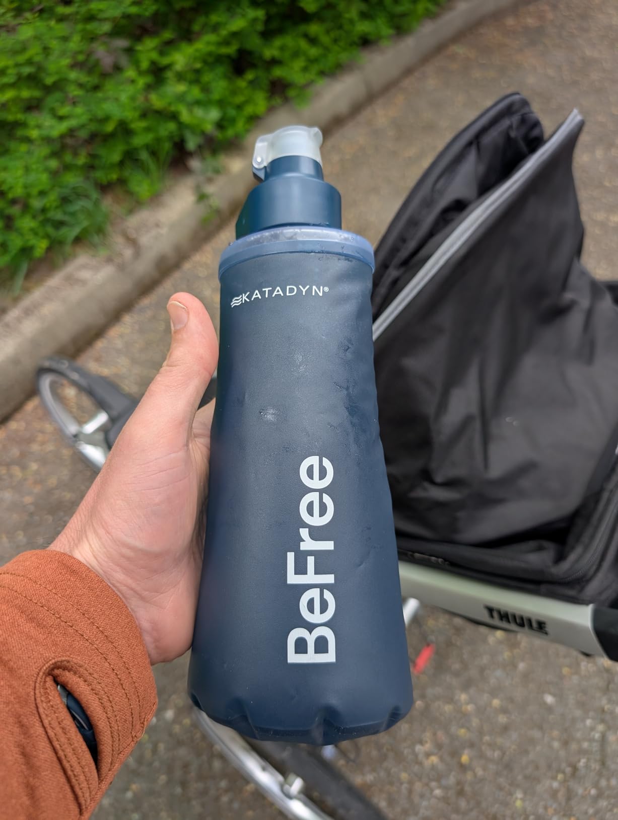Katadyn BeFree 1L Lightweight Collapsible Water Filter Bottle for Outdoors customer photo 2