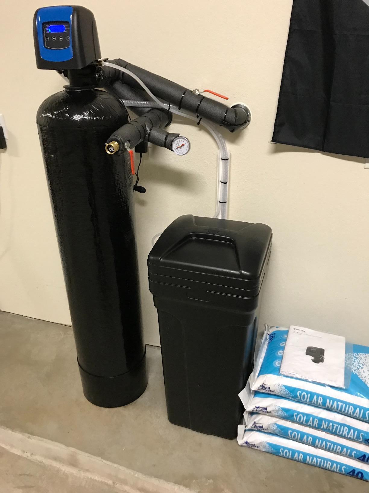 Fleck 5600 SXT Metered 64,000 Grain Water Softener, 10% resin customer photo 2