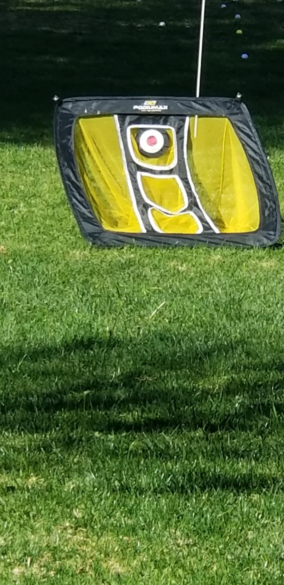 PodiuMax Pop-Up Golf Chipping Net, Improve Swing Accuracy for Backyard customer photo 1