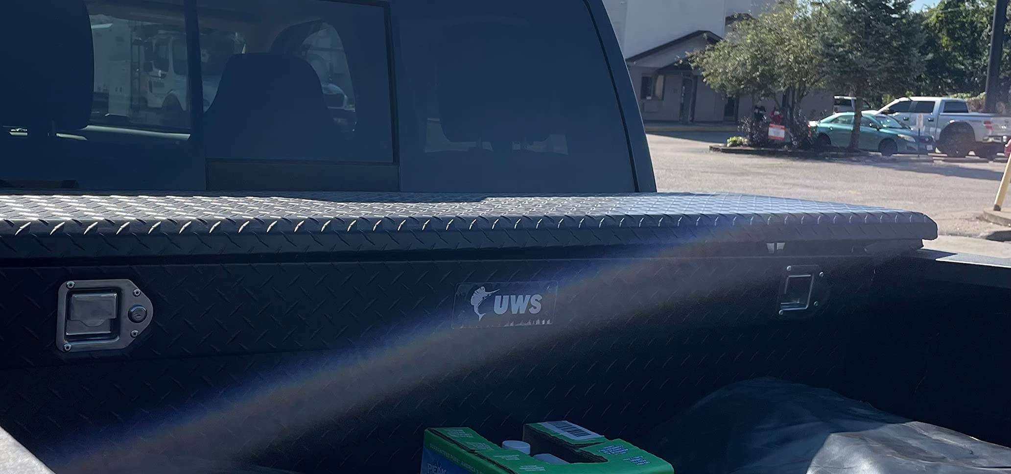 UWS EC10473 69-Inch Matte Black Heavy-Wall Aluminum Truck Tool Box with Low Profile, RigidCore Lid customer photo 1