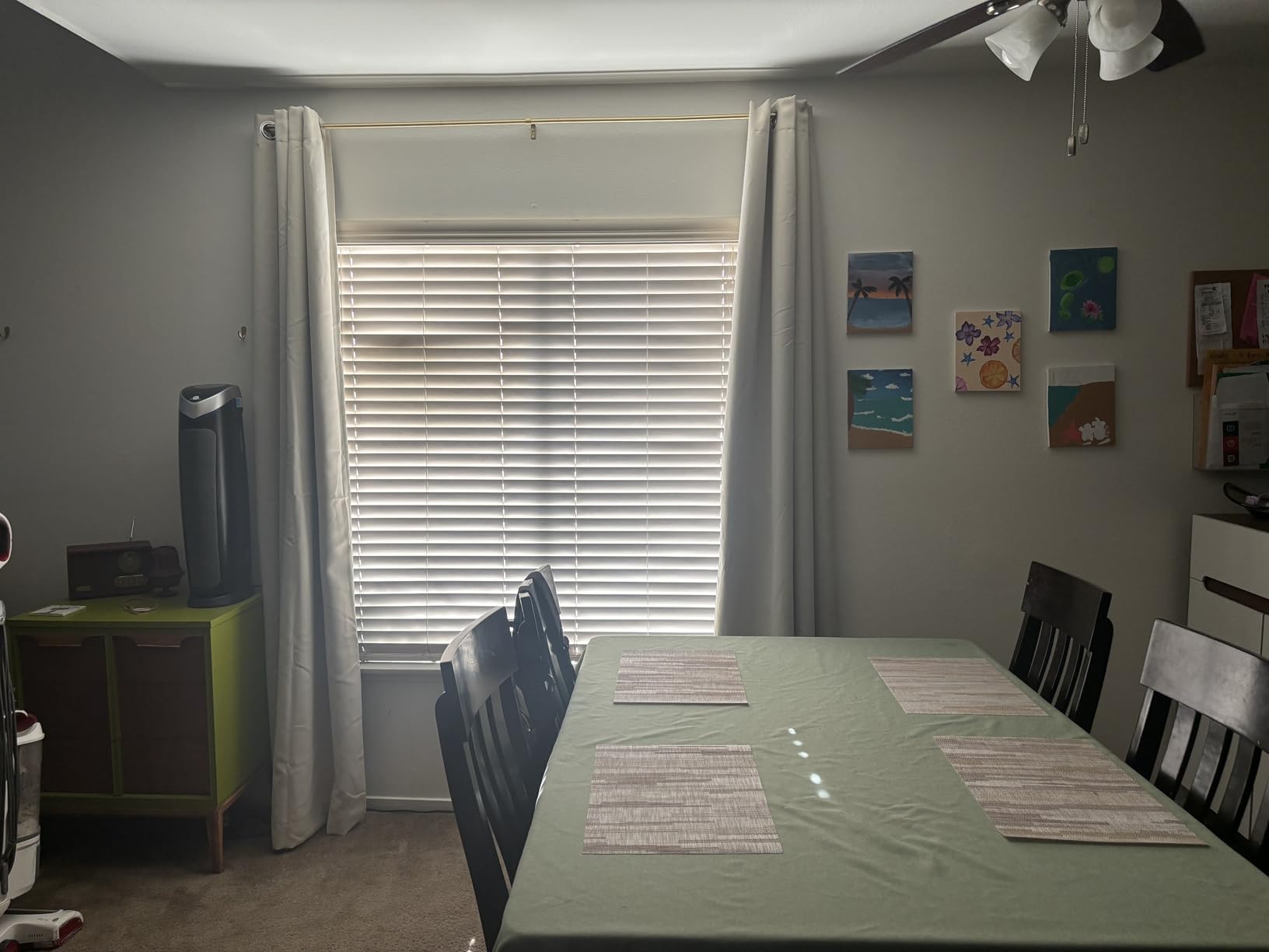 NICETOWN White 100% Blackout Curtains 84 inch Long for Bedroom 2 Pieces customer photo 1
