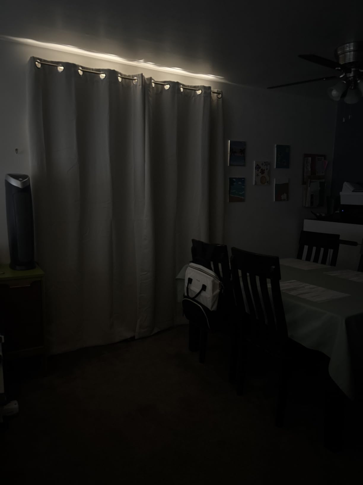 NICETOWN White 100% Blackout Curtains 84 inch Long for Bedroom 2 Pieces customer photo 2