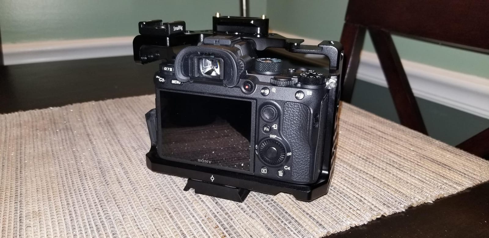 SmallRig A7RIII / A7III / A7M3 Camera Cage for Sony A7RIII / A7III / A7M3 Camera (ILCE-7RM3 / A7R Mark III), w/Shoe Mount, Built-in NATO Rail, Accessible for Sony XLR-K2M/K1M, Black – 2087 customer photo 2
