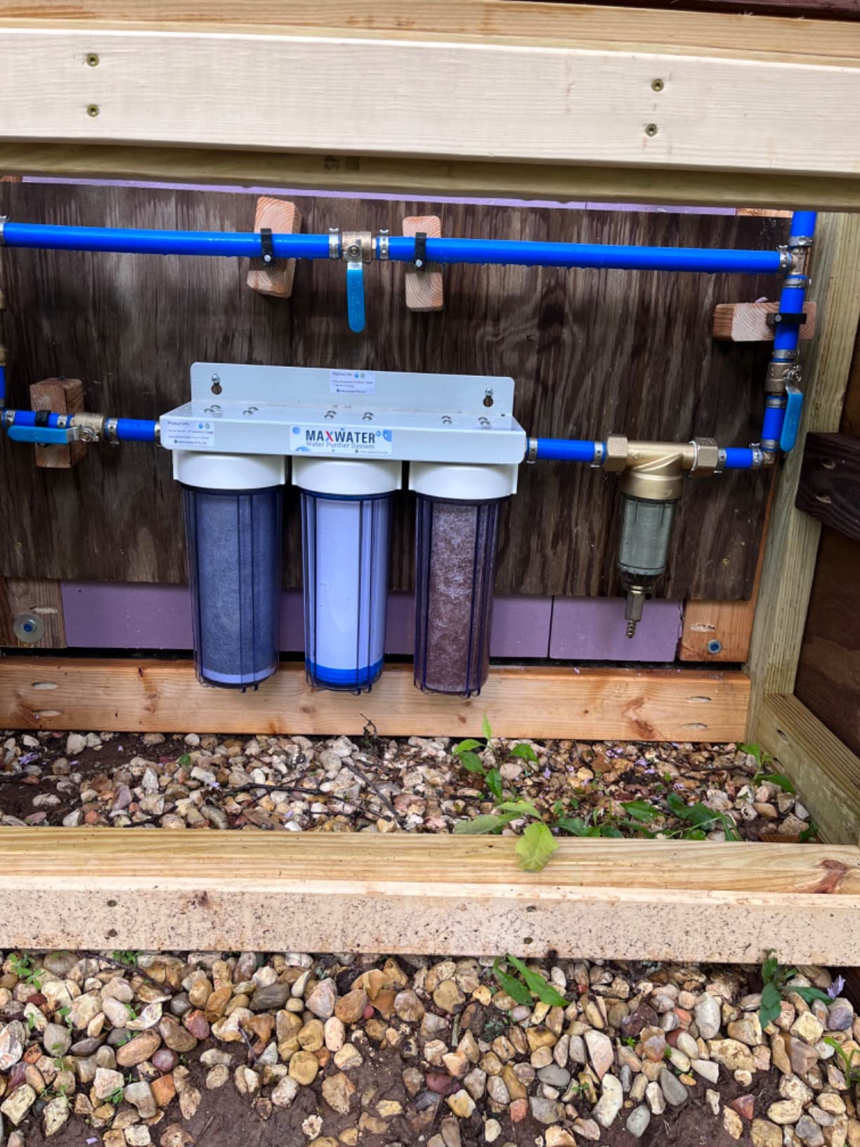 Max Water Whole House Water Filter System 3 Stage 10