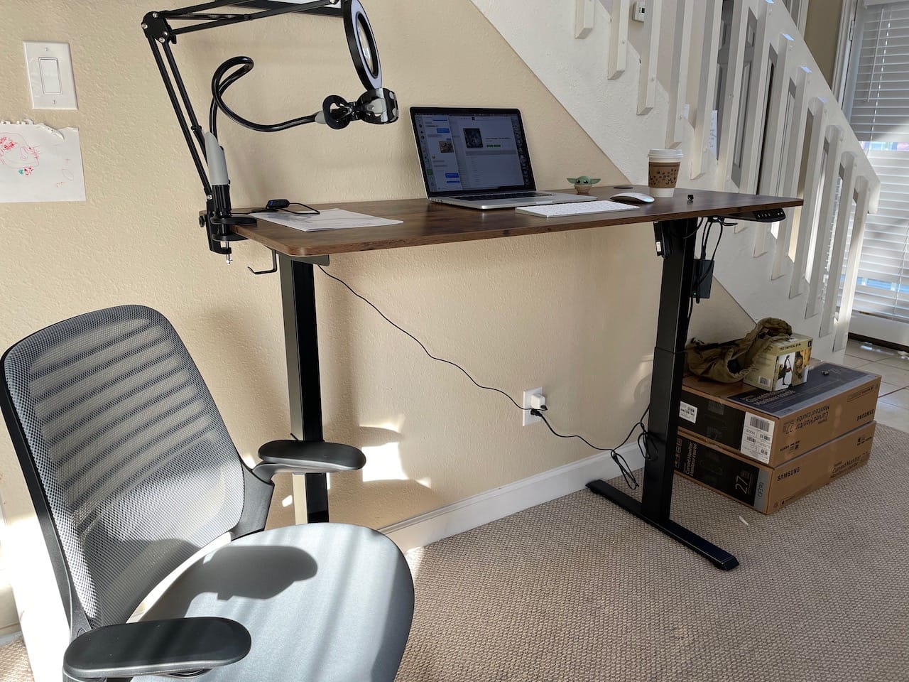 Steelcase Series 1 Office Chair - Ergonomic Work Chair with Wheels for Carpet - Helps Support Productivity - Weight-Activated Controls, Back & Arm Support - Easy Assembly - Licorice customer photo 2