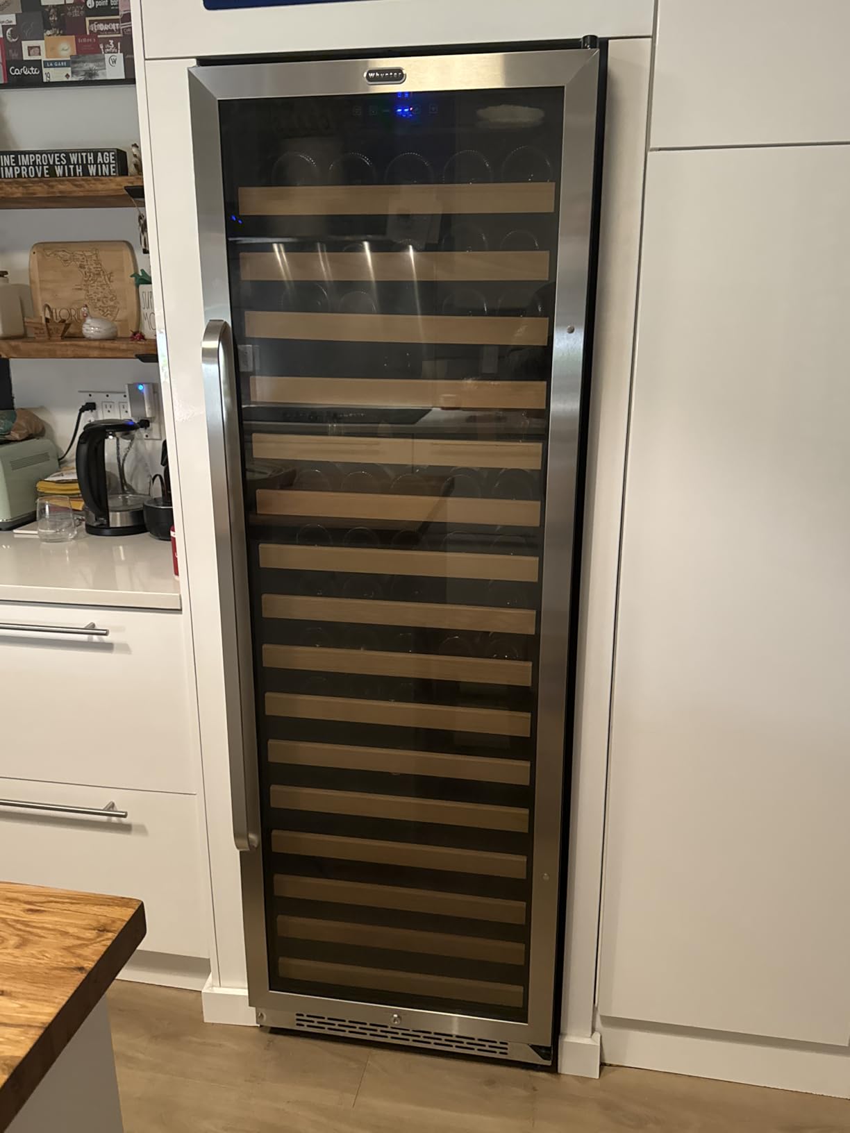 Whynter Wine Refrigerator, 92 Bottle, Large Capacity, Dual Zone, BWR-0922DZ customer photo 1