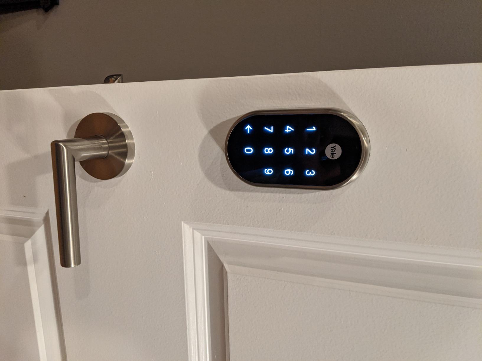 Google Nest x Yale Lock - Tamper-Proof Smart Lock for Keyless Entry - Keypad Deadbolt Lock for Front Door - Satin Nickel customer photo 1
