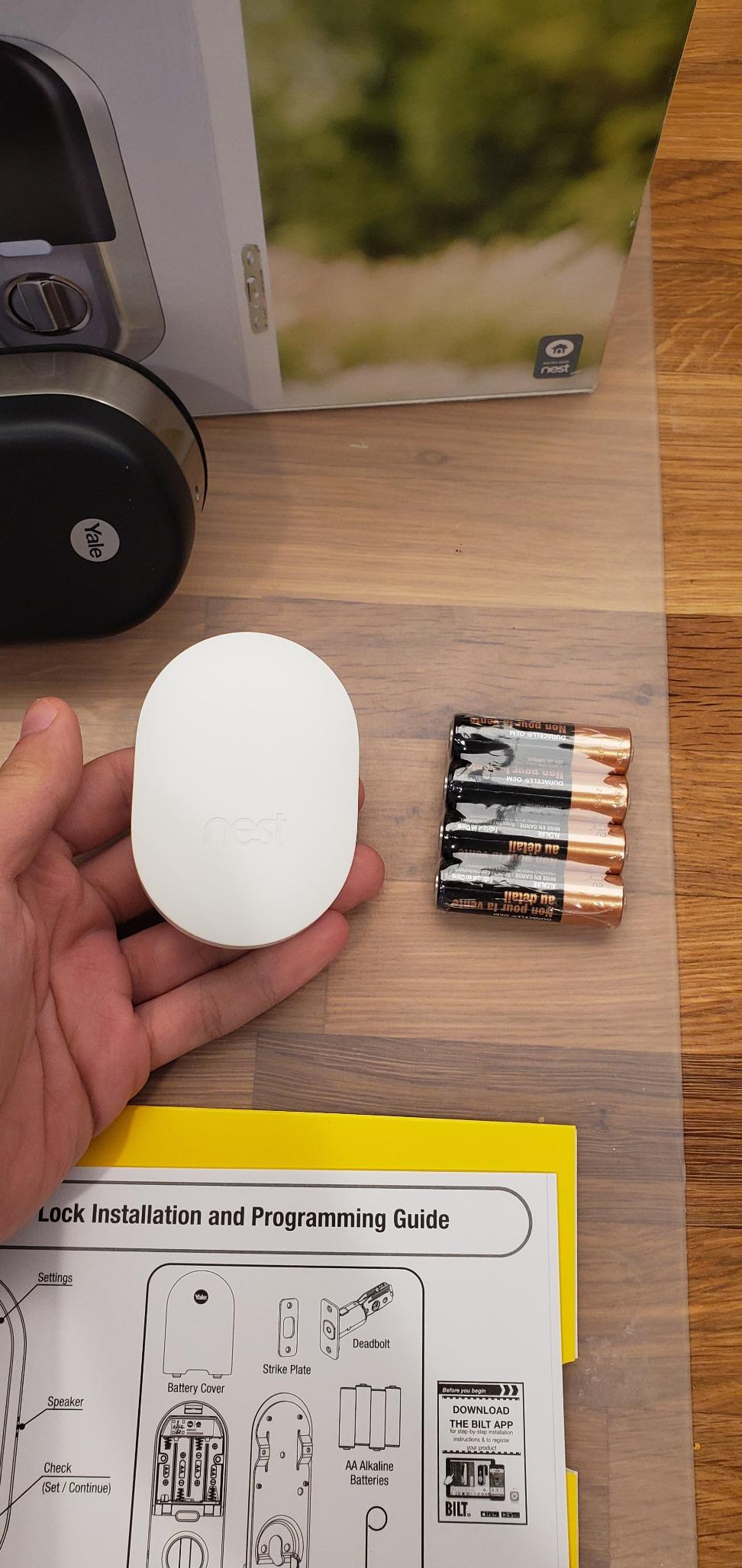 Google Nest x Yale Lock - Tamper-Proof Smart Lock for Keyless Entry - Keypad Deadbolt Lock for Front Door - Satin Nickel customer photo 2
