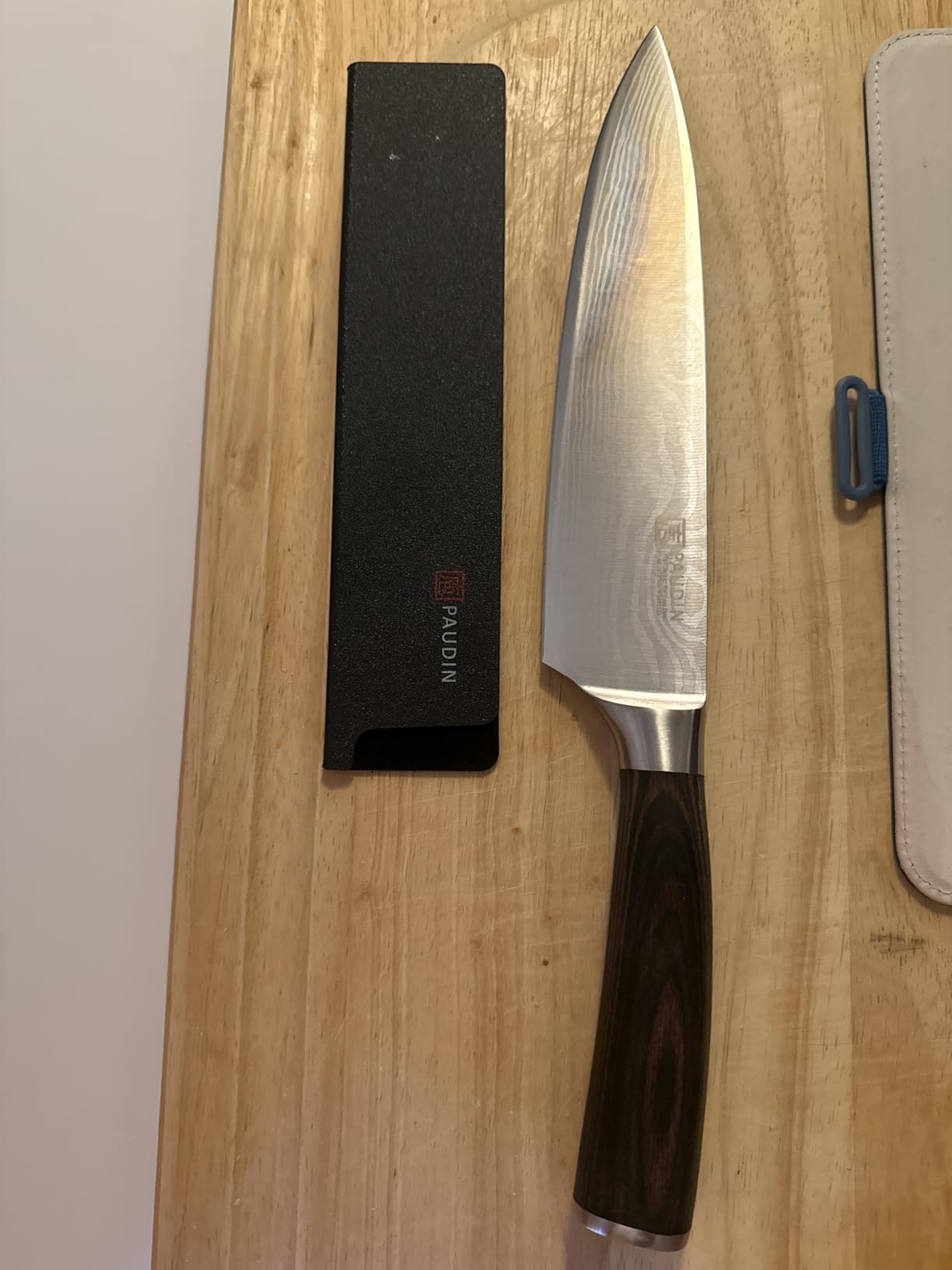 PAUDIN Chef Knife, 8 Inch High Carbon Stainless Steel Sharp Kitchen Knife with Ergonomic Handle, Gift Box for Family & Restaurant customer photo 1