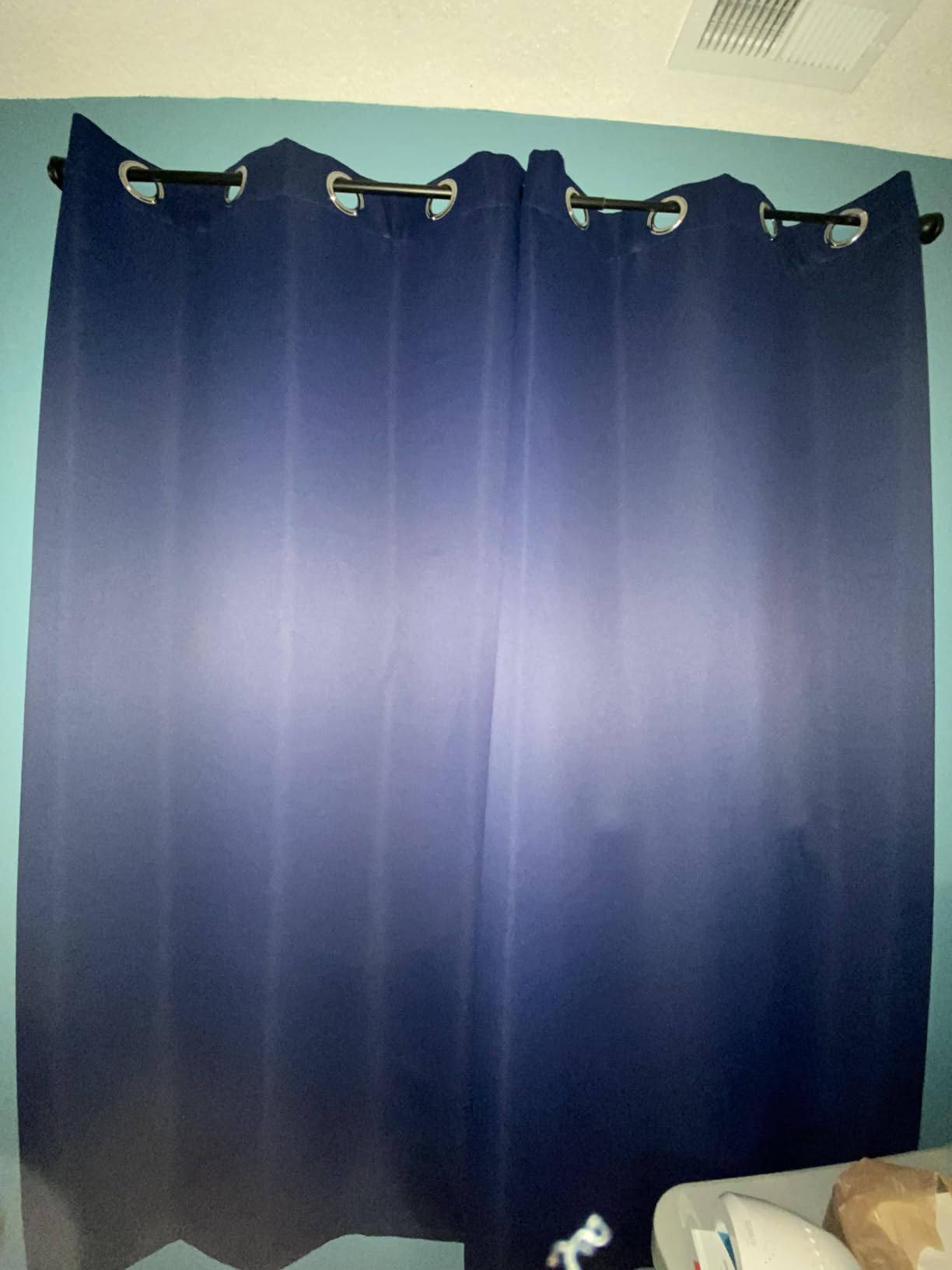 BGment Navy Blue Blackout Curtains for Bedroom 63 Inch Long - 2 Panels customer photo 2
