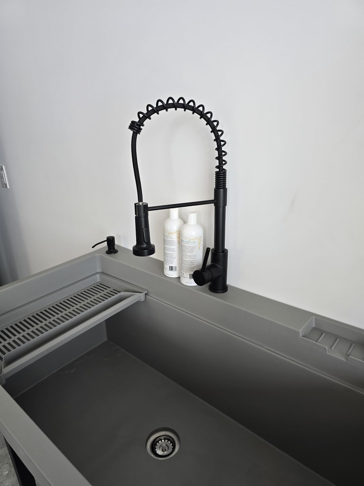 Kitchen Faucet with Pull Down Sprayer Brushed Nickel customer photo 1