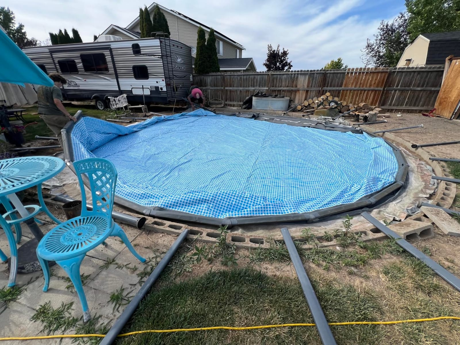 Intex 18ft X 52in Ultra XTR Round Swimming Pool Set with Sand Filter Pump customer photo 2