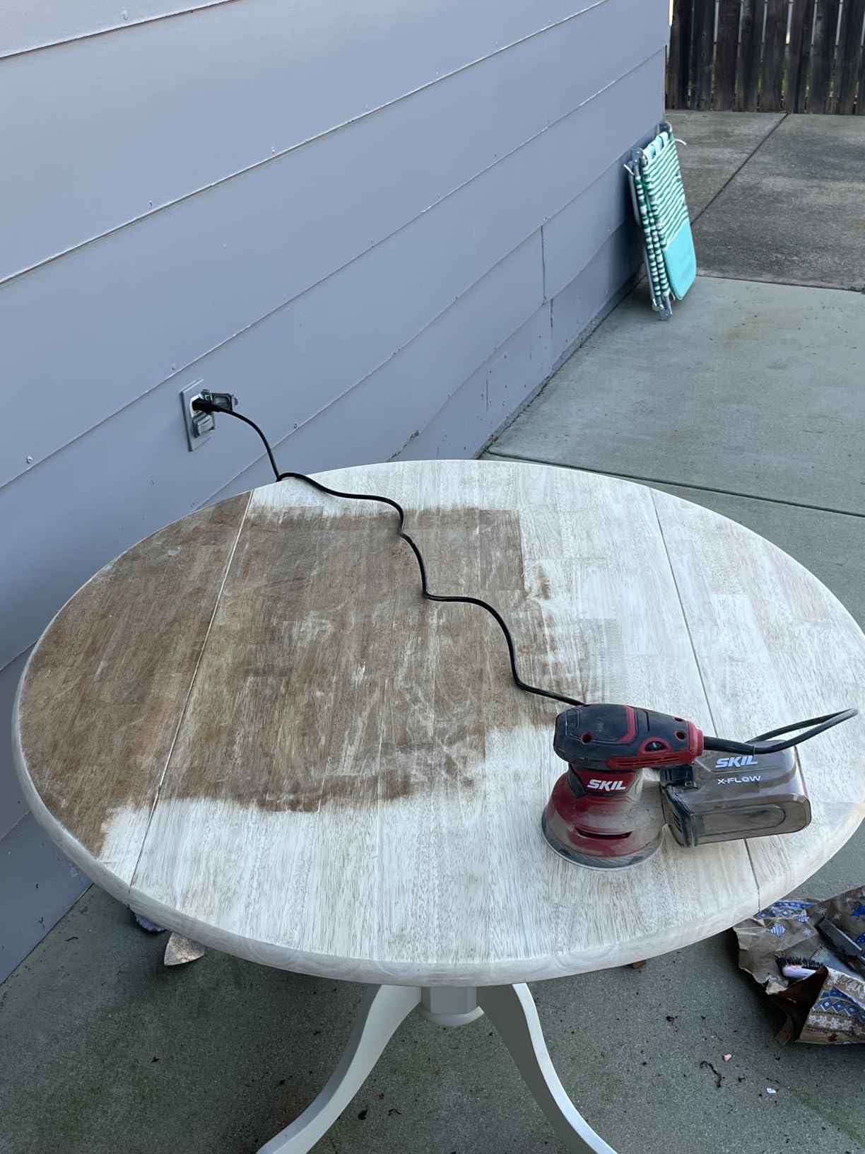 SKIL 5” Random Orbital Sander with Cyclonic Dust Box & 3pc Sanding Sheet - SR211601, Multicolor customer photo 2