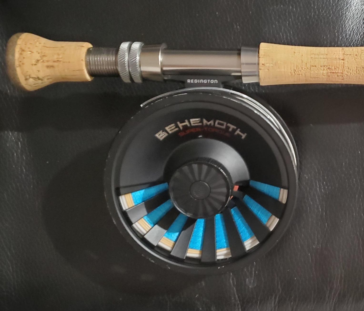 Redington Behemoth Fly Reel – Heavy-Duty Carbon Drag, Large Arbor, Die-Cast Frame & Deep V-Spool – Freshwater & Saltwater Fly Fishing Reel for Trout, Bass, Salmon & Big Game customer photo 2