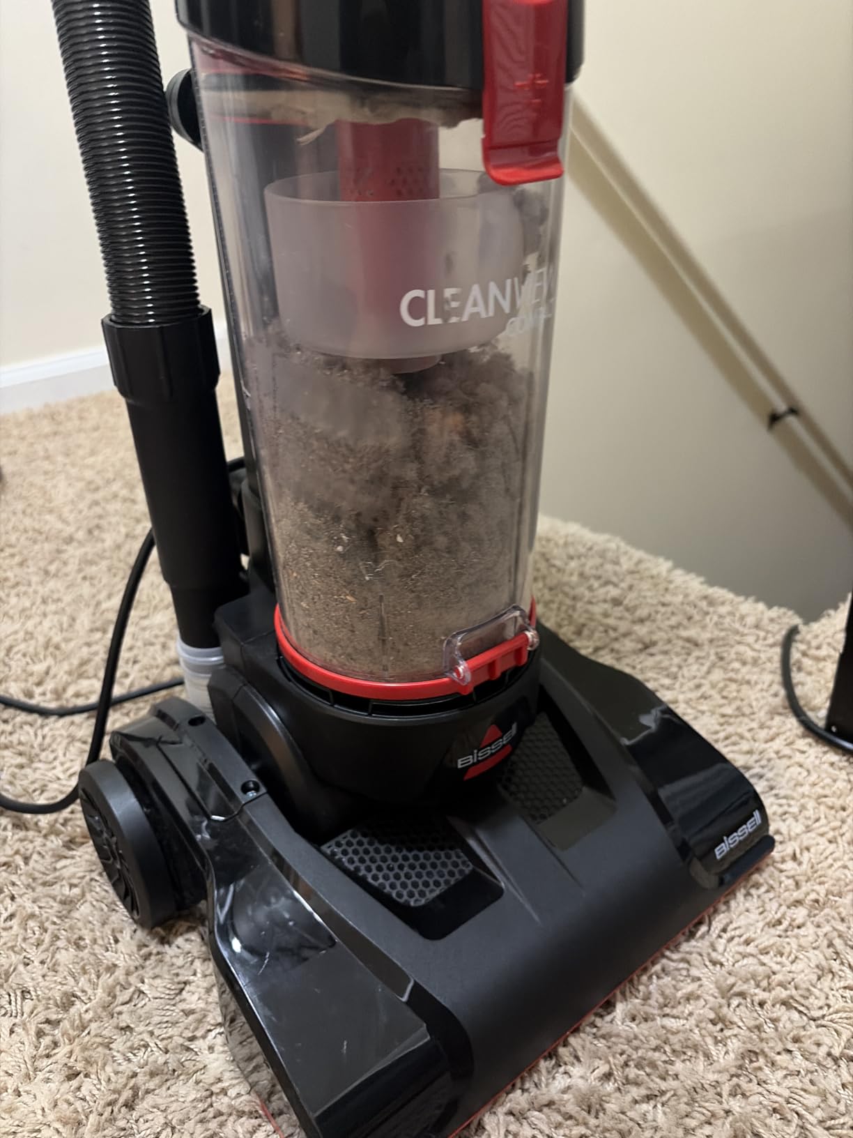 Eureka Whirlwind Bagless Canister Cleaner NEN110A Lightweight Corded Vacuum for Carpets and Hard Floors, Blue customer photo 1