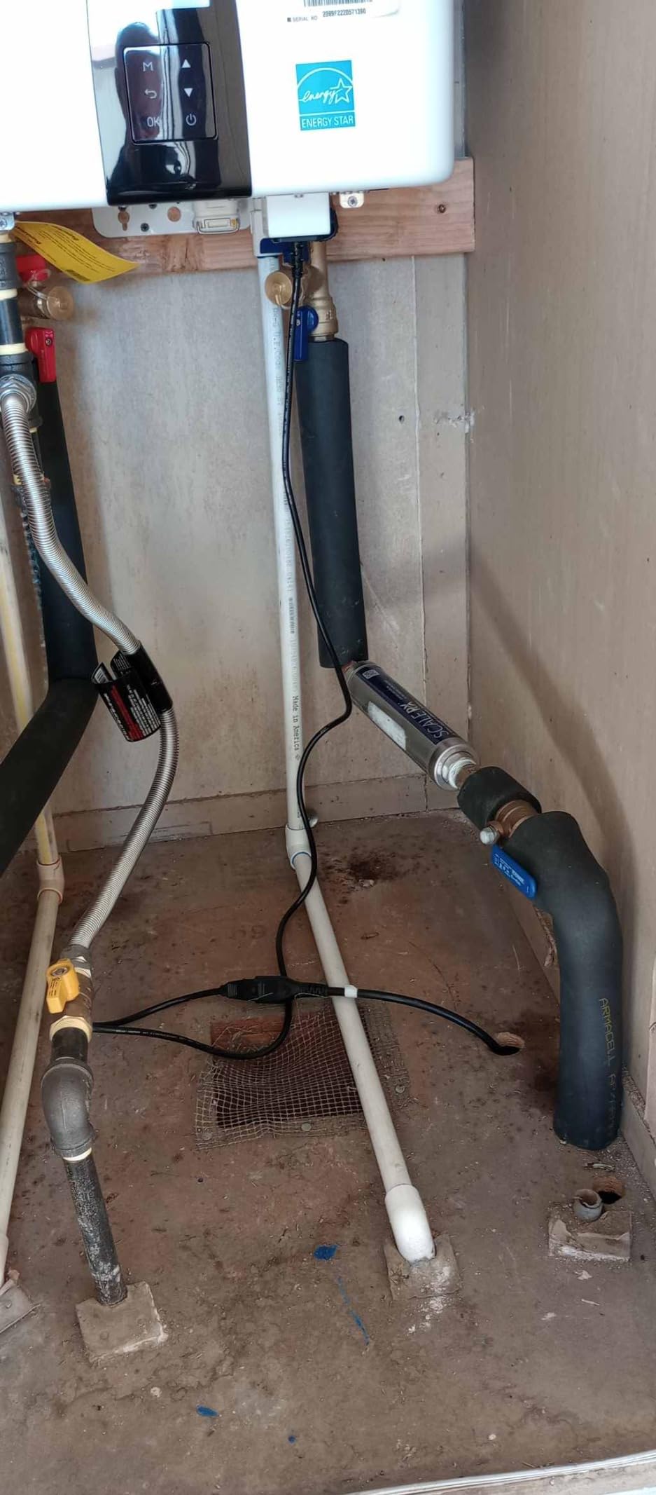 ScaleRX ¾-Inch Water Heater Descaler and Scale Prevention System customer photo 1