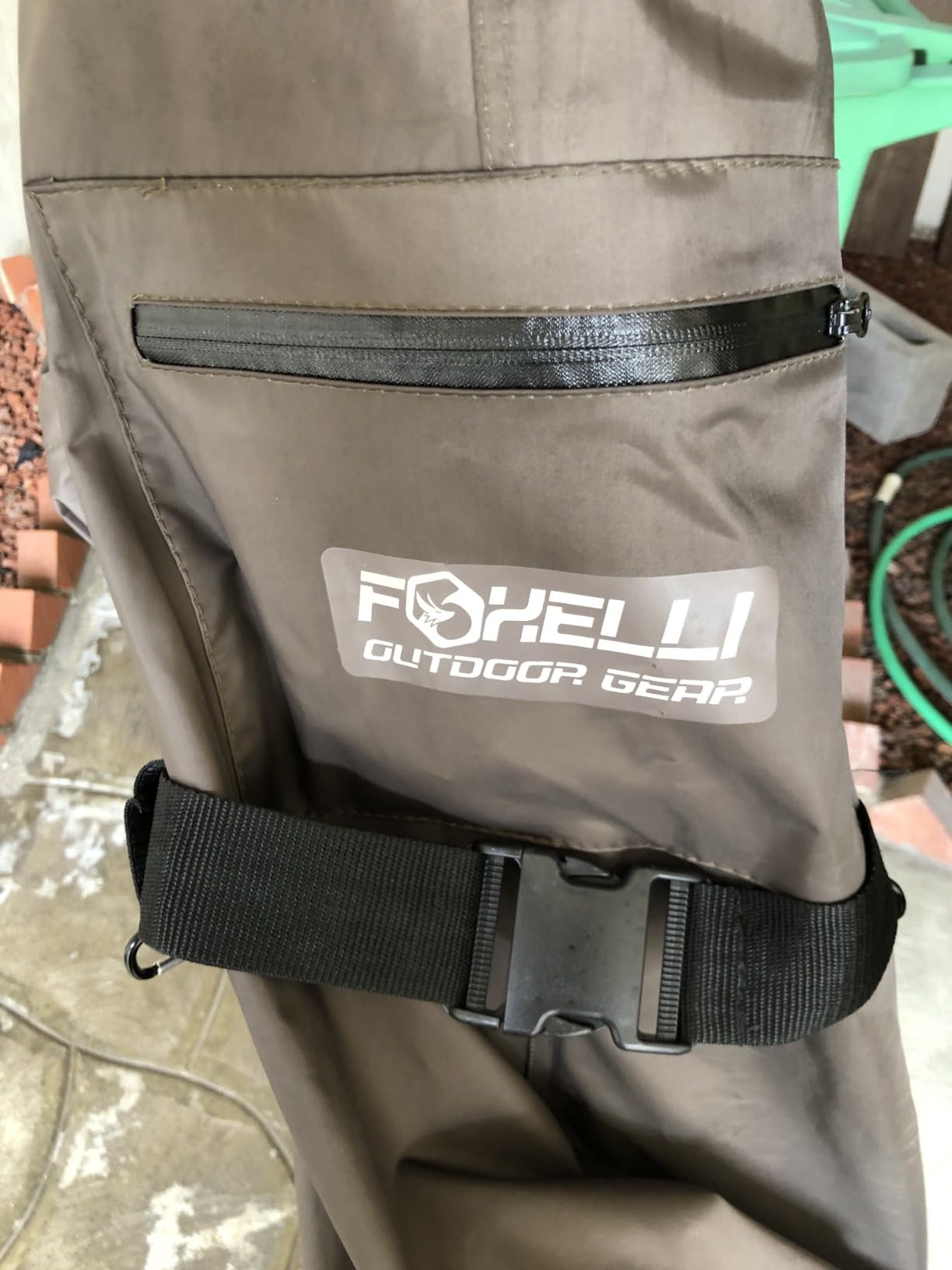 Foxelli Chest Waders – Waterproof 2-ply Nylon/PVC Camo Hunting Fishing Waders for Men and Women with Boots customer photo 2