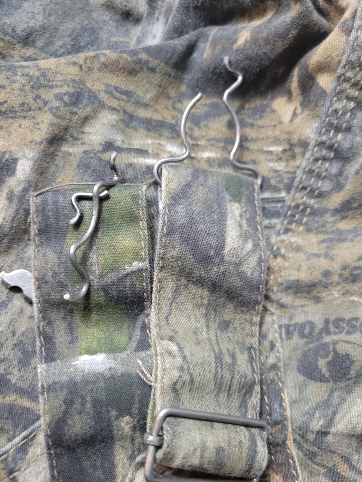 Mossy Oak Men's Cotton Mill Flex Overalls Camo Hunting Bibs customer photo 2