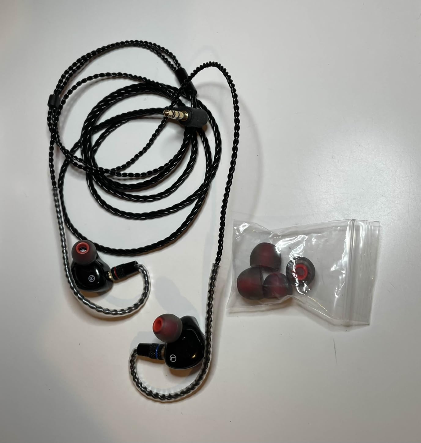 Dual Dynamic Driver IEM Earphones, HiFi Stereo In Ear Monitor Headphones customer photo 2