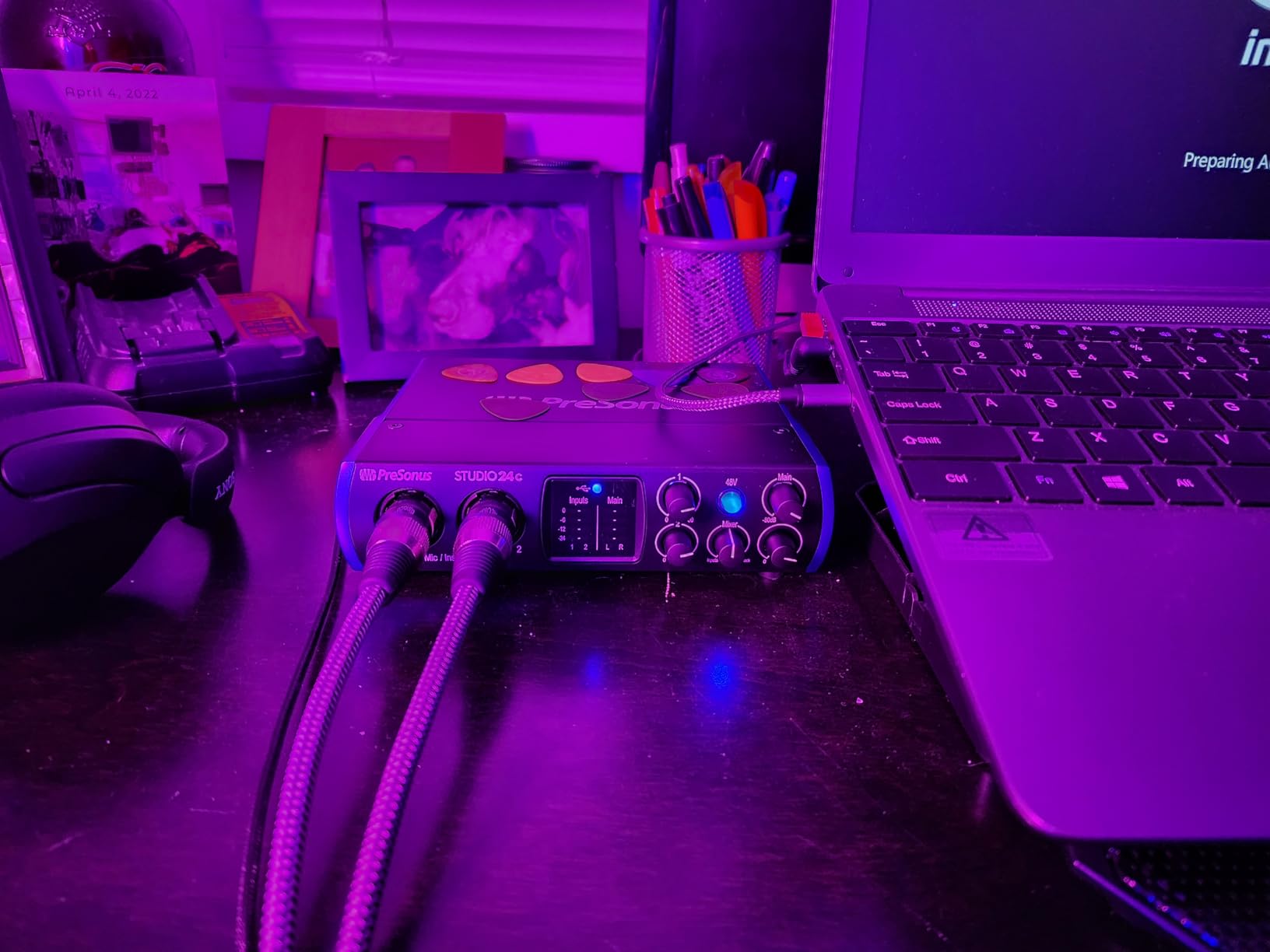 PreSonus Studio 24c 2x2, 192 kHz, USB Audio Interface with Studio One DAW Recording Software customer photo 2