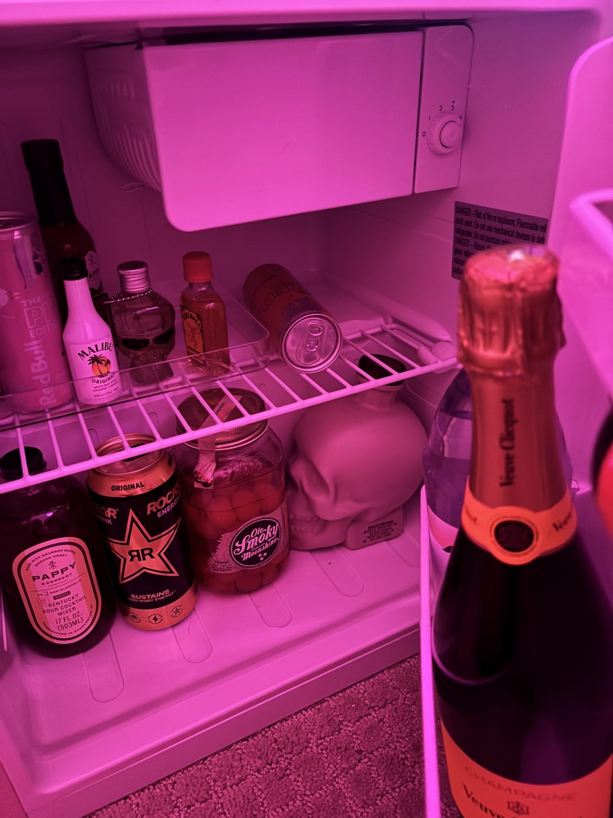 Frigidaire EFR176 1.6 cu. ft. Retro Bar Fridge with Side Bottle Opener (Blue) customer photo 2