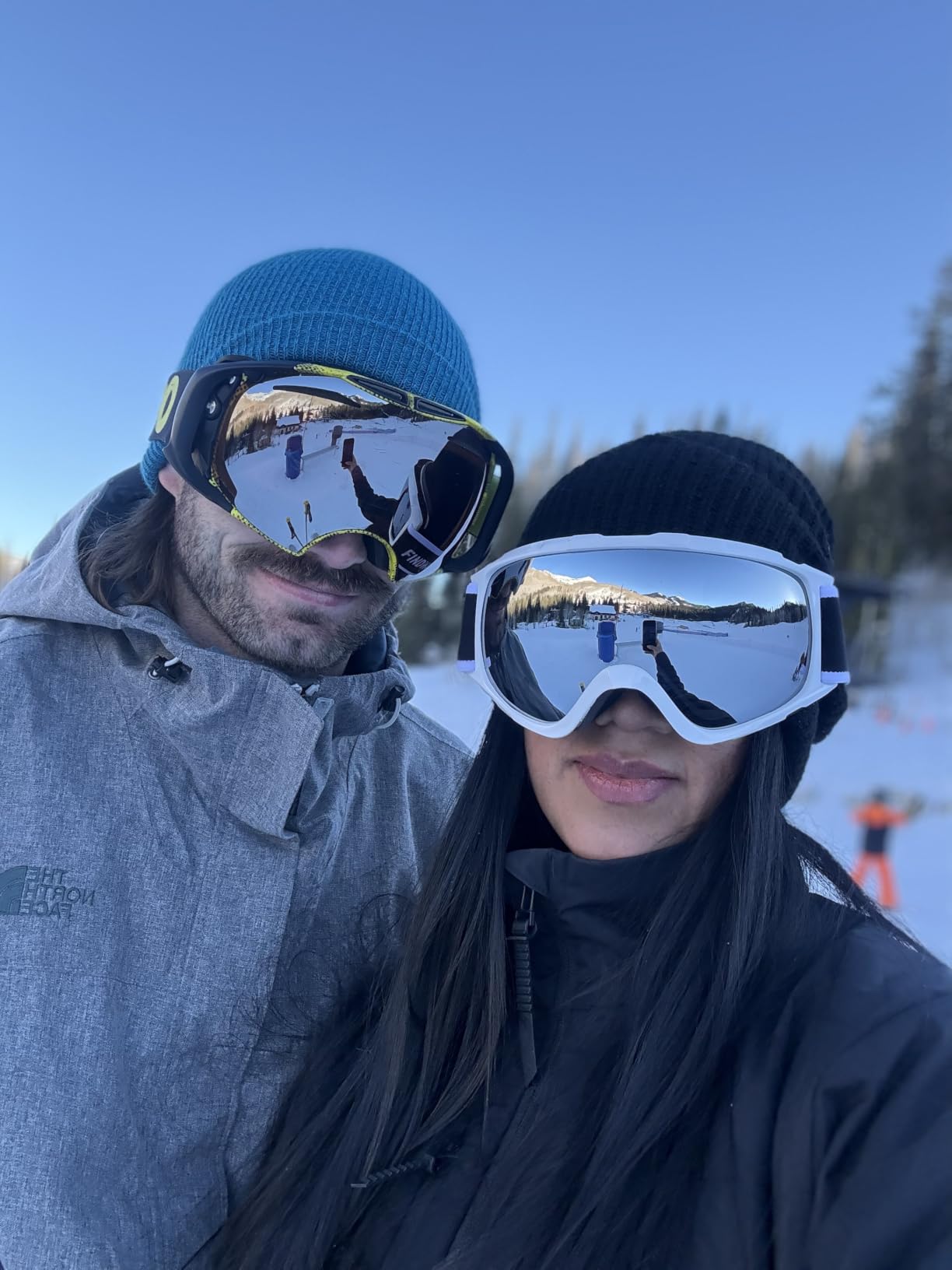 findway Ski Goggles OTG - Over Glasses Snow/Snowboard Goggles for Men, Women & Youth - 100% UV Protection customer photo 2