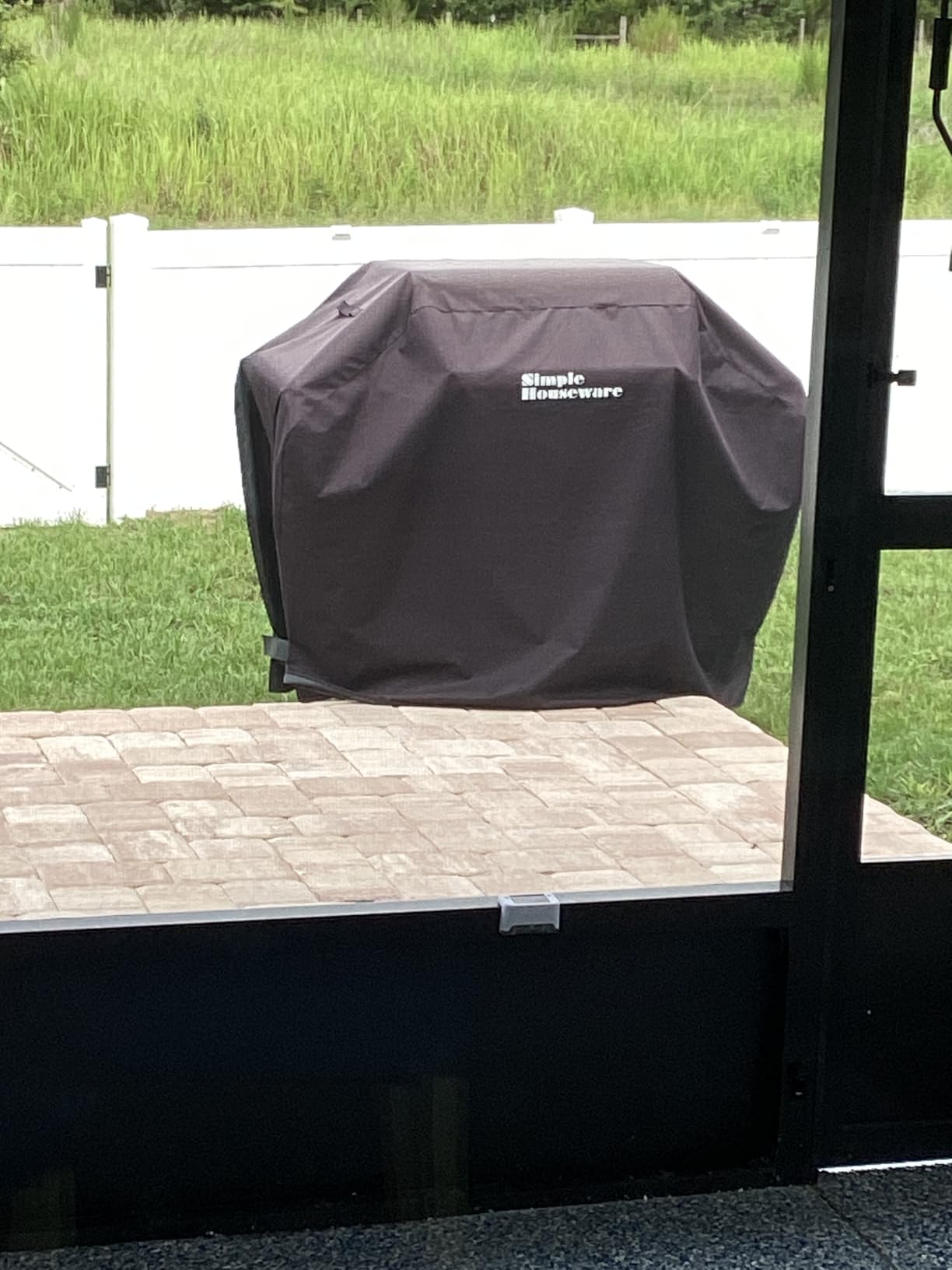 Simple Houseware 55 in. Heavy-Duty BBQ Gas Grill Cover, Waterproof customer photo 1
