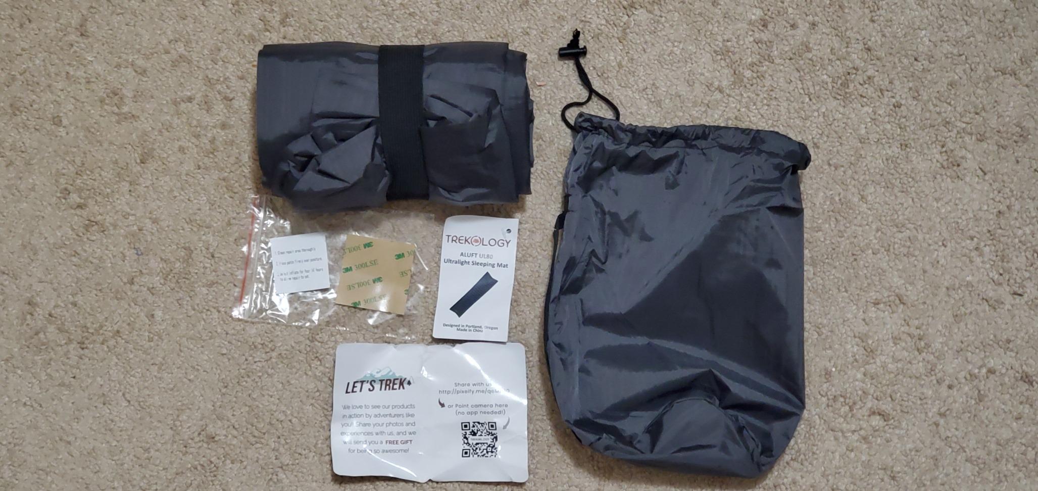 TREKOLOGY Ultralight Backpacking Sleeping Pad, Inflatable Camping Mat customer photo 1
